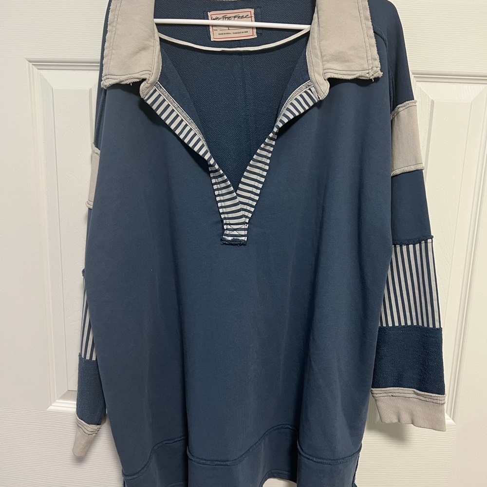 NWOT We The Free Clean Prep Polo